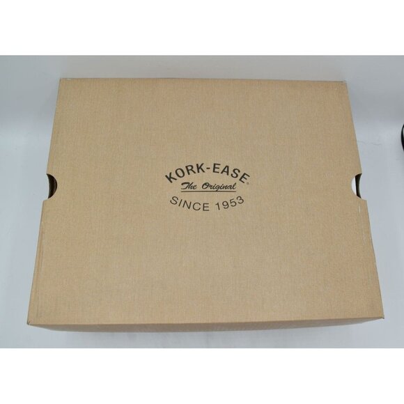 Kork Ease Womens Size 11 Devan Natural Nude Full Grain Leather Platform Sandals - Picture 10 of 11